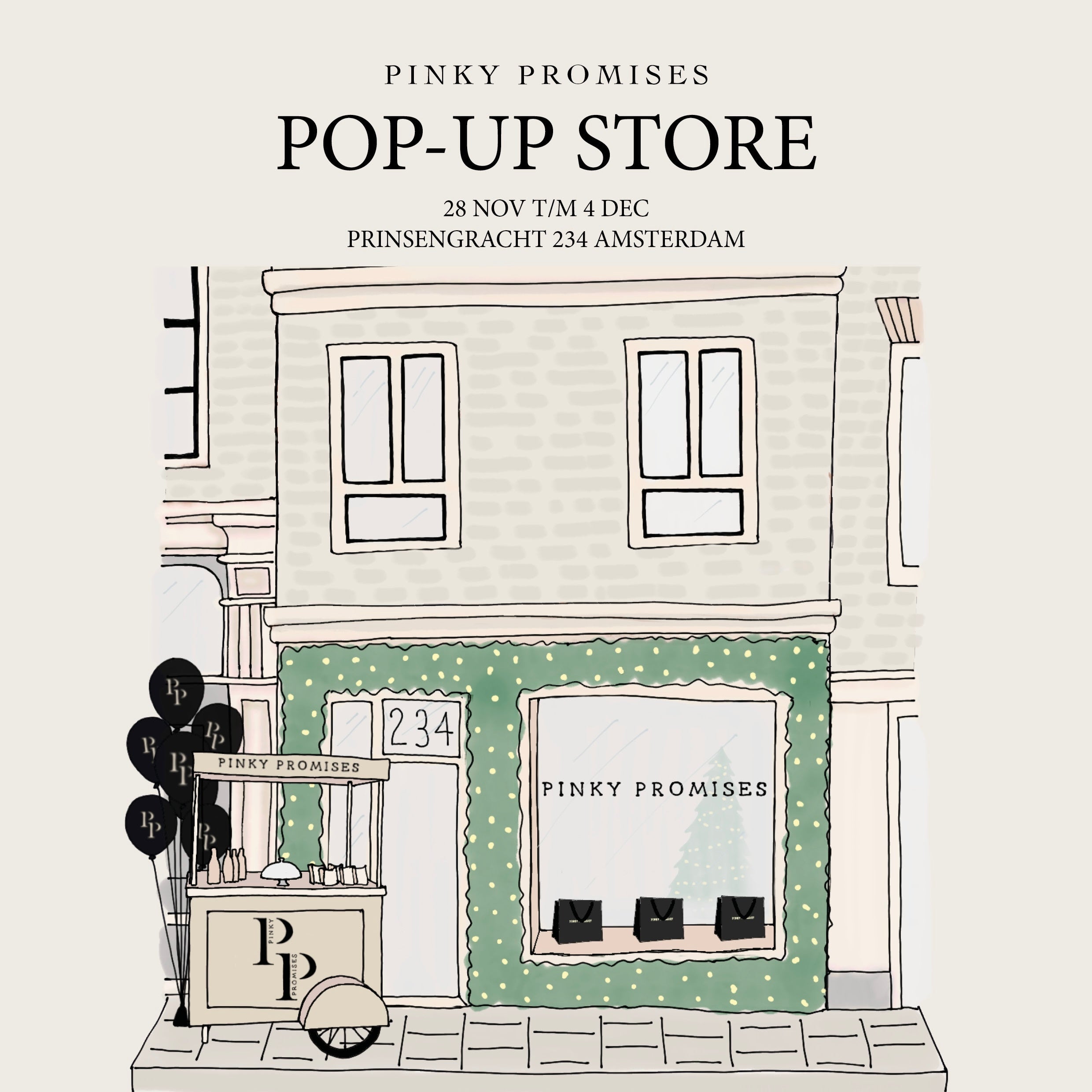 A week full of love and promises: our very first pop-up store – Pinky ...
