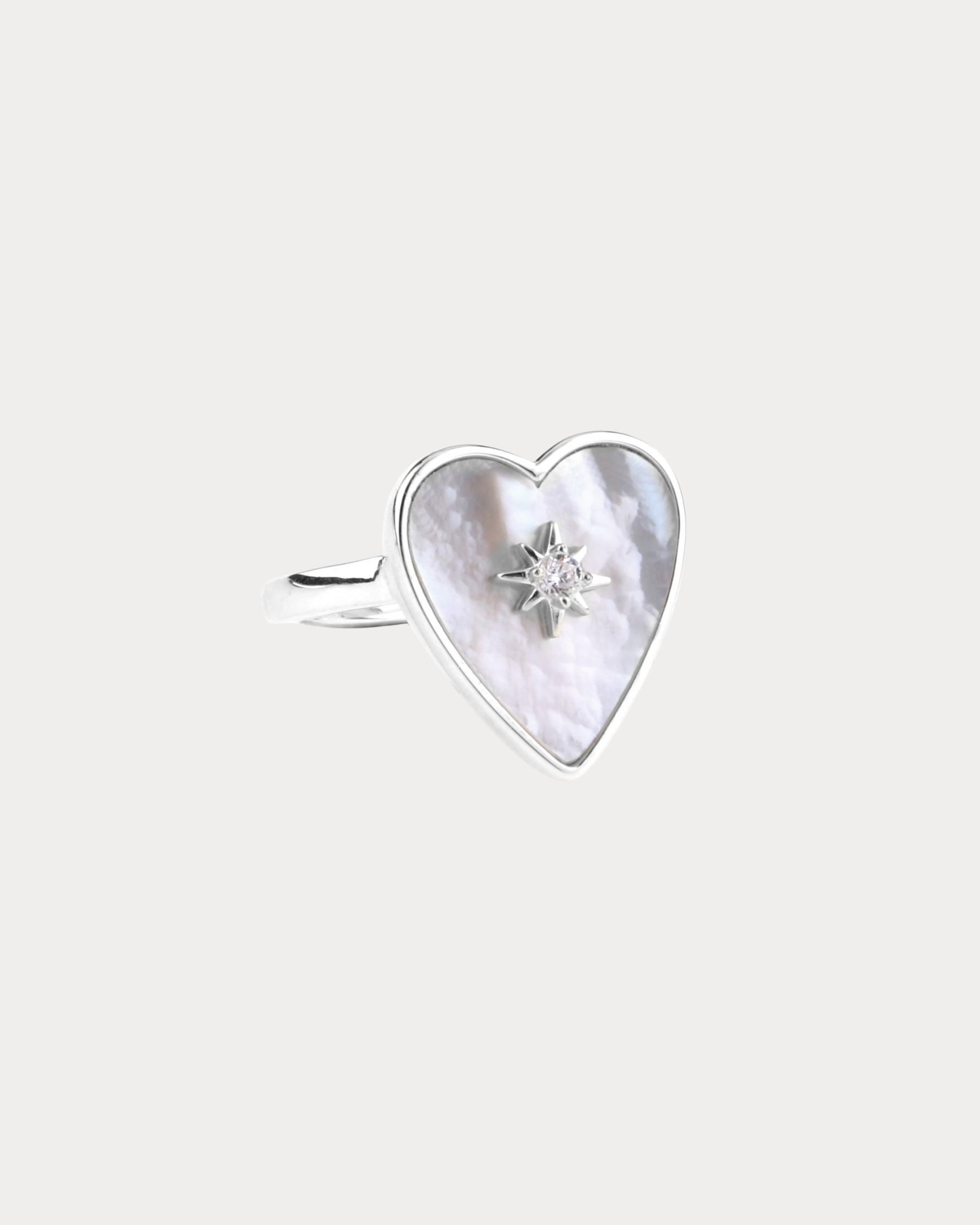 Heart of Pearl ring