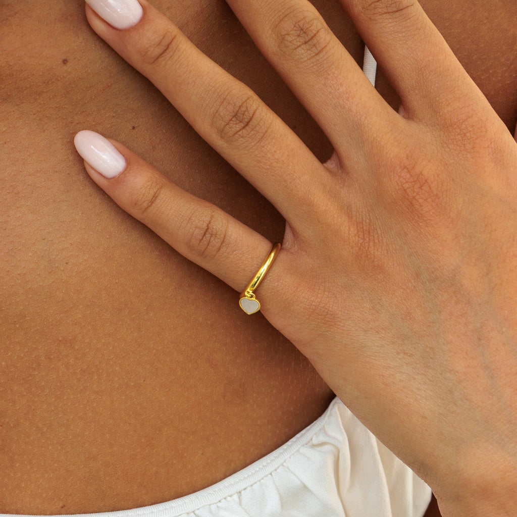 little heart ring