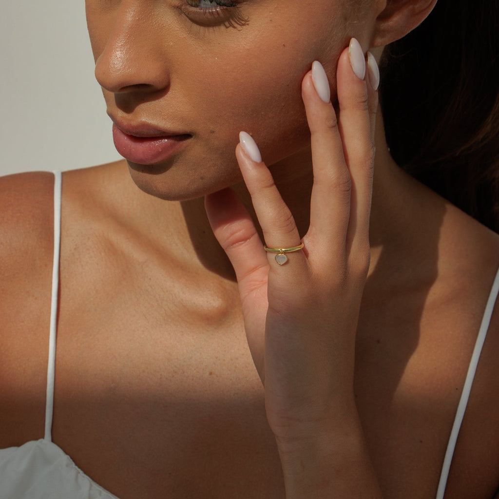 little heart ring
