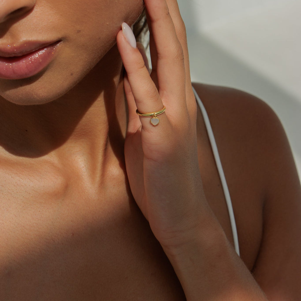 little heart ring