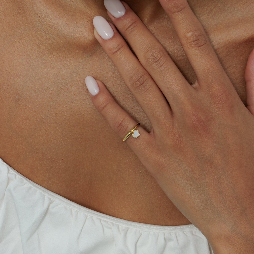 little heart ring