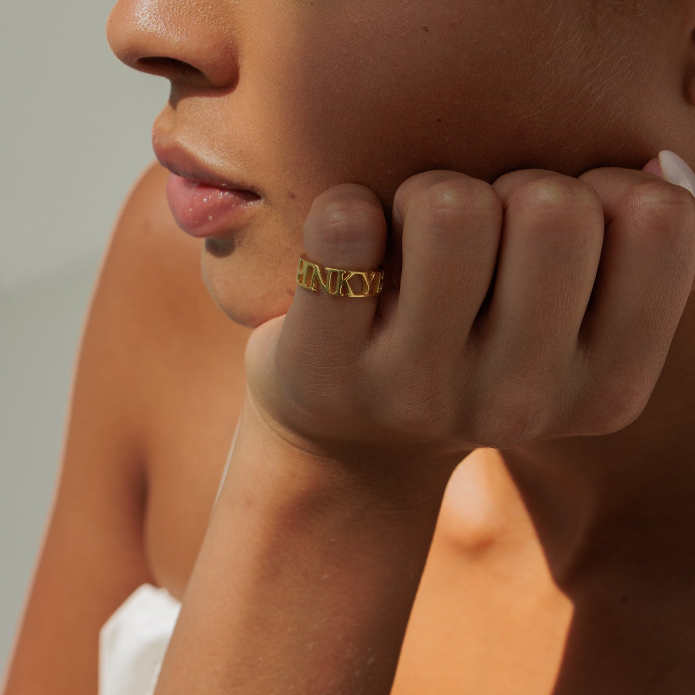 promise ring gold