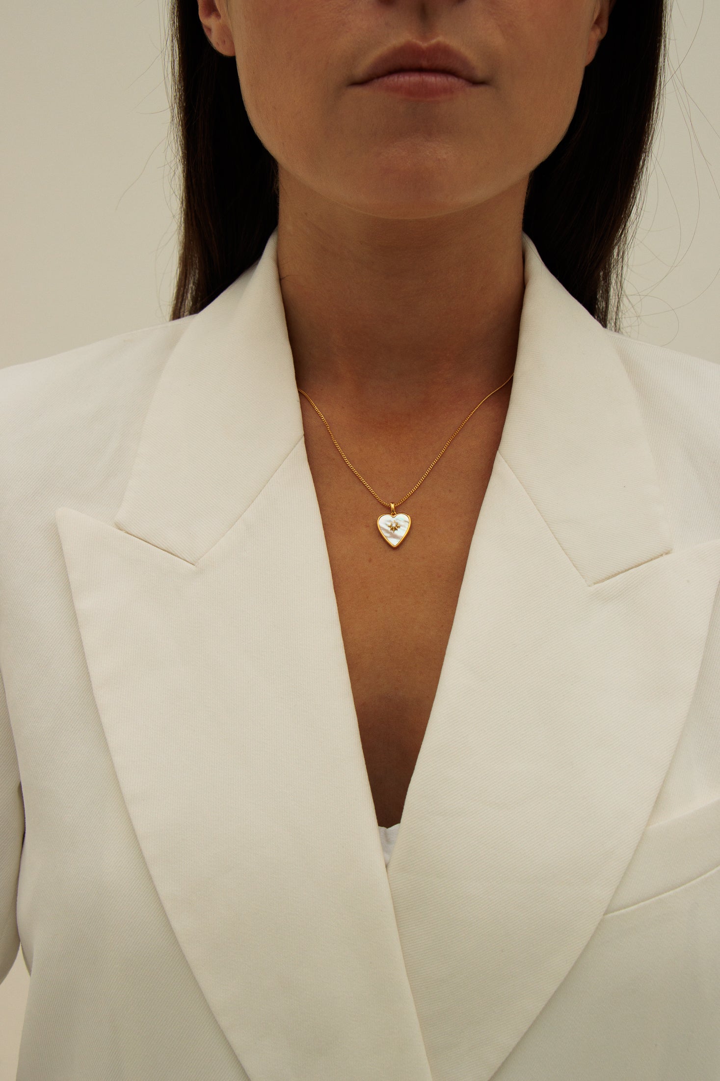 Heart of Pearl ketting