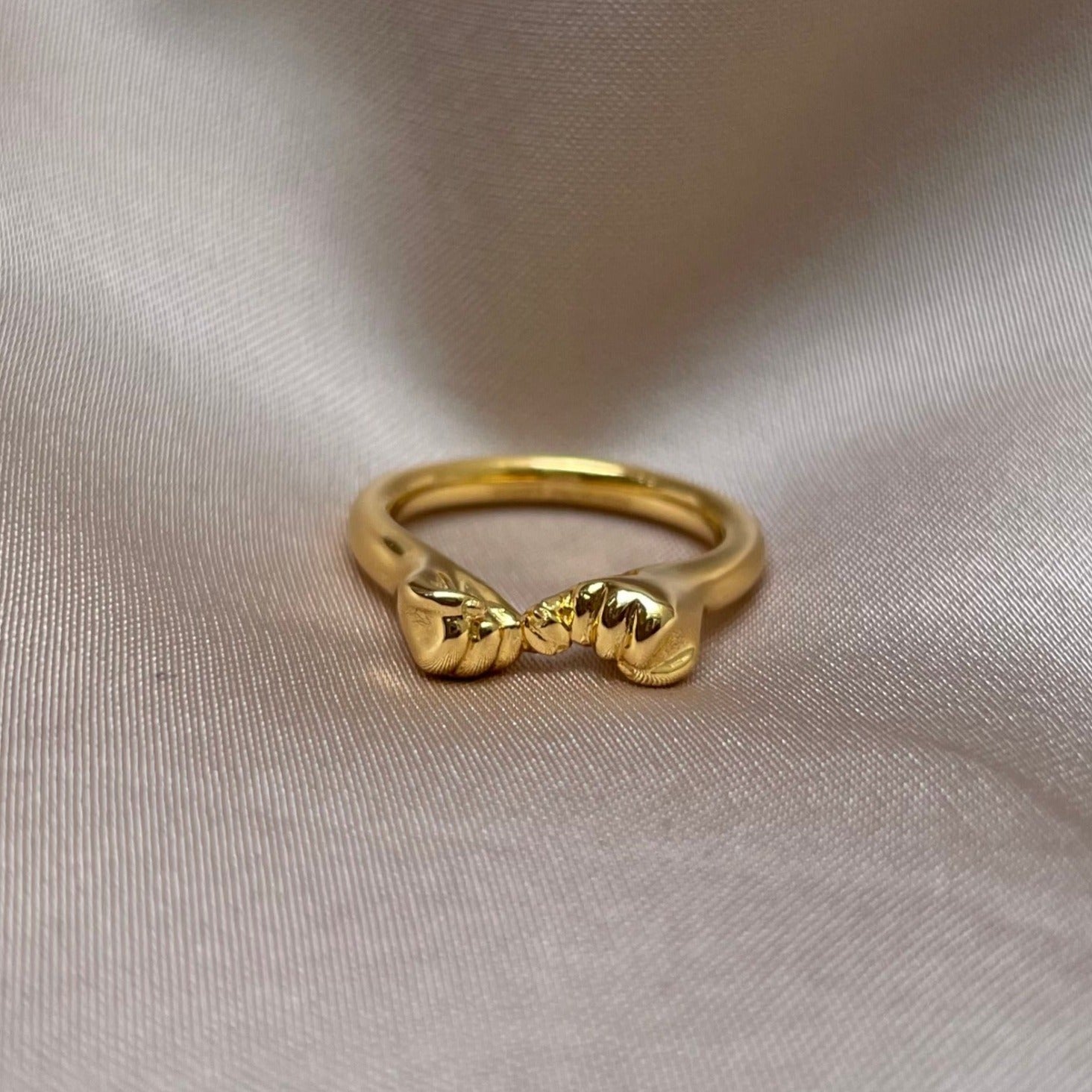 pinky promise ring gold